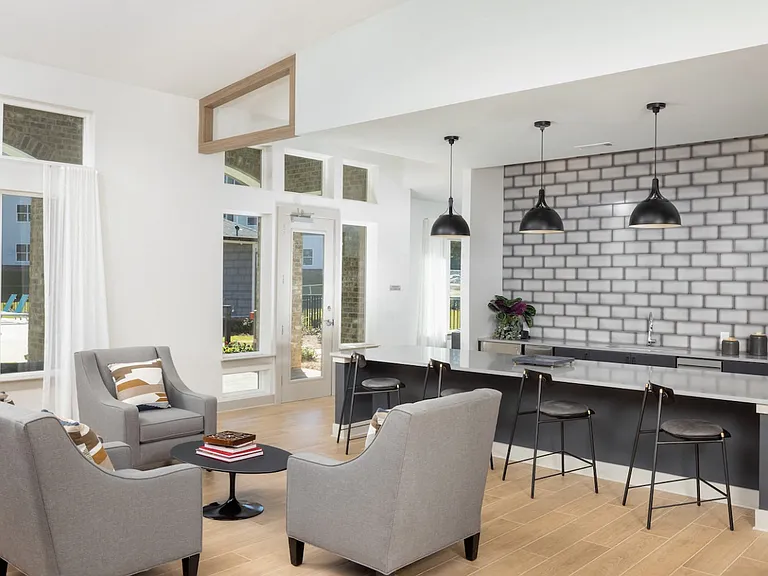 Club Room with Entertainment Style Kitchen