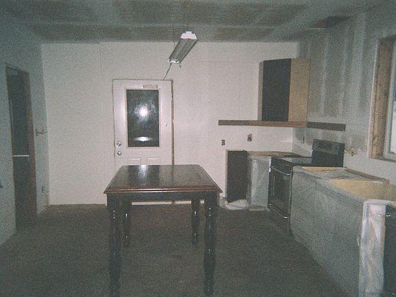 Standing in breakfast nook