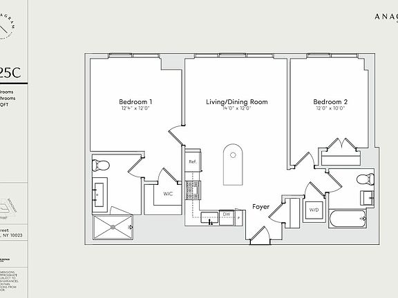 2nd image of 1 W 60th St #25C