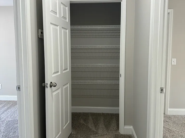 Upstairs Linen Closet Between 2 Bedrooms