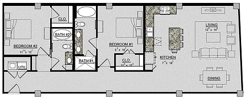 Floor plan Lantana