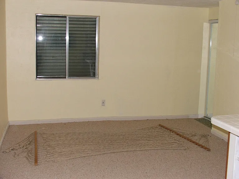 down stairs bedroom