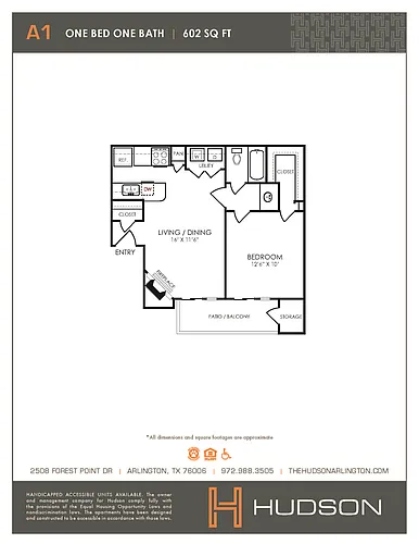 Floor plan A1 Renovated