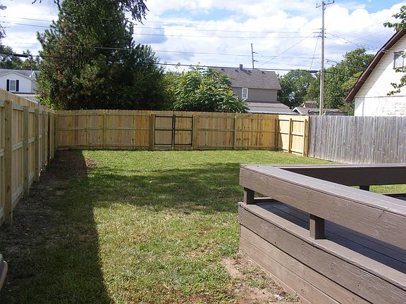 Large fenced-in yard
