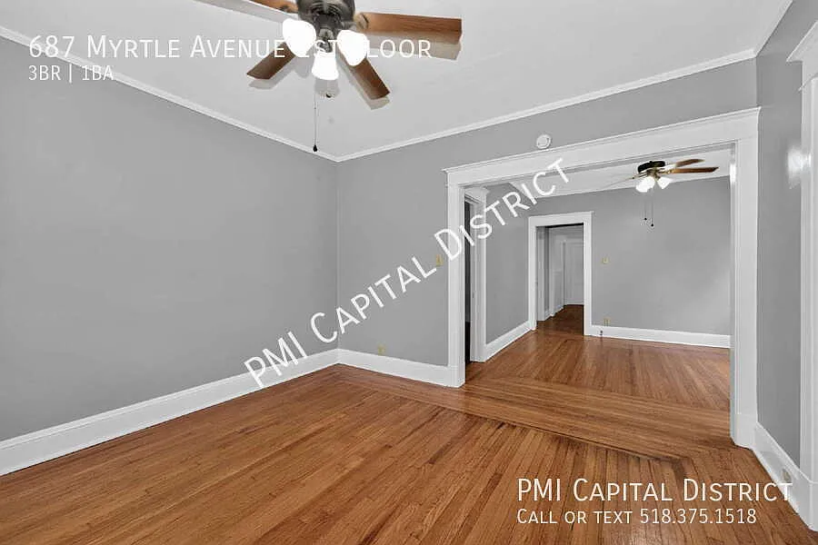 Spacious 3 Bedroom First-Floor Apartment with Backyard Access Near Albany Med — Photo 3