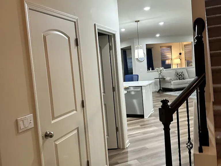 Welcoming entrance into the main living space