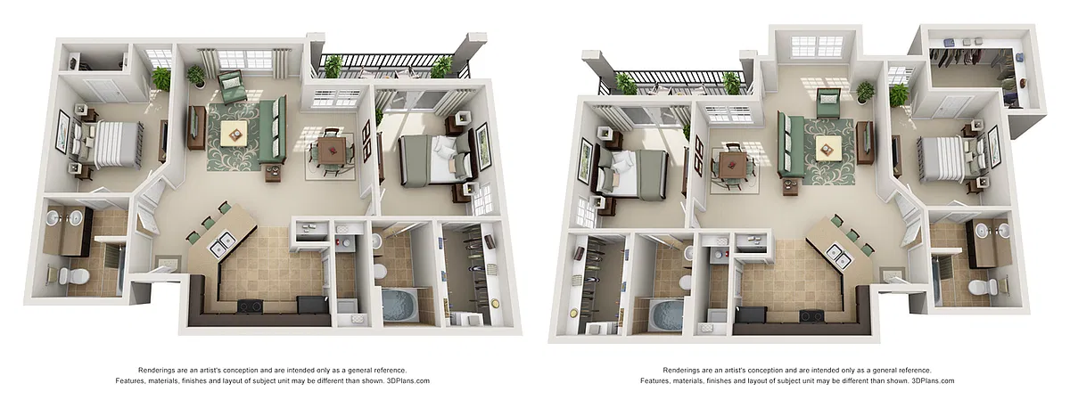 Floor plan B3 - Rome