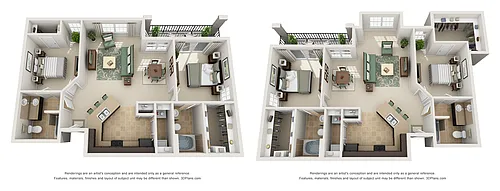 Floor plan B3 - Rome