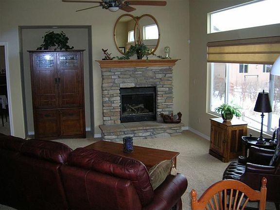 Beautiful Living Area w/ Fireplace