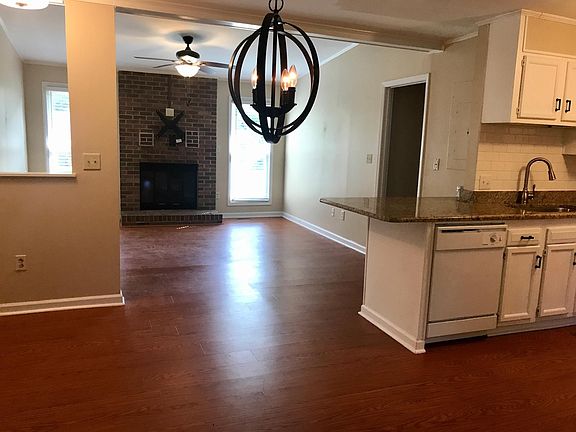 Great room from dining area