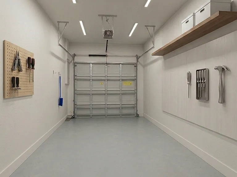 Garage North View