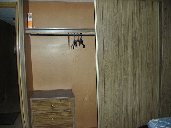 Closet with drawers