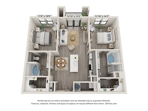 Floor plan B4