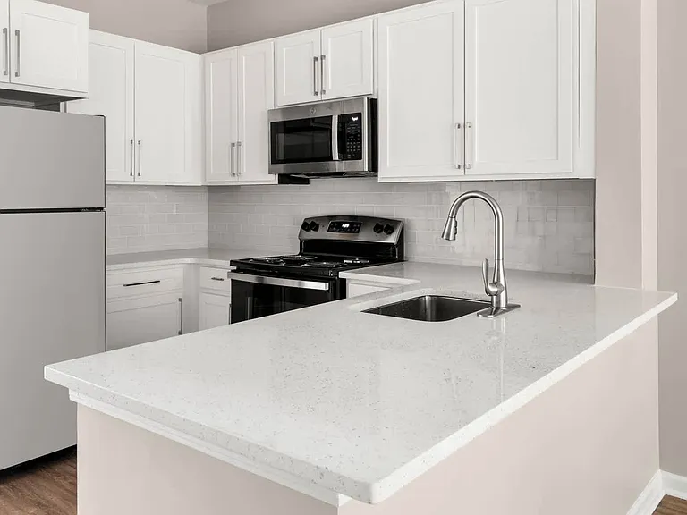 Kitchen with Stainless Steel Appliances