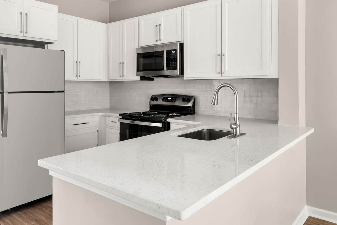 Kitchen with Stainless Steel Appliances