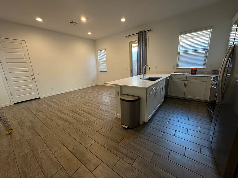 Kitchen and Living Area