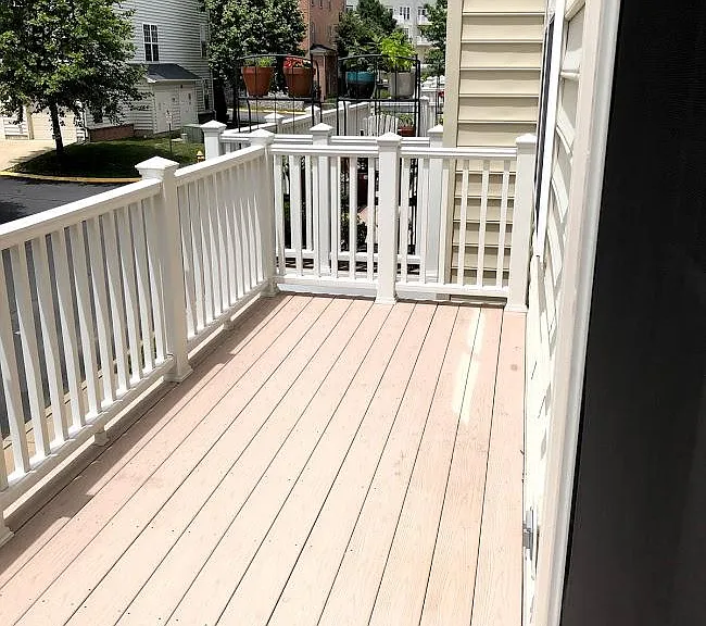 Balcony off Kitchen