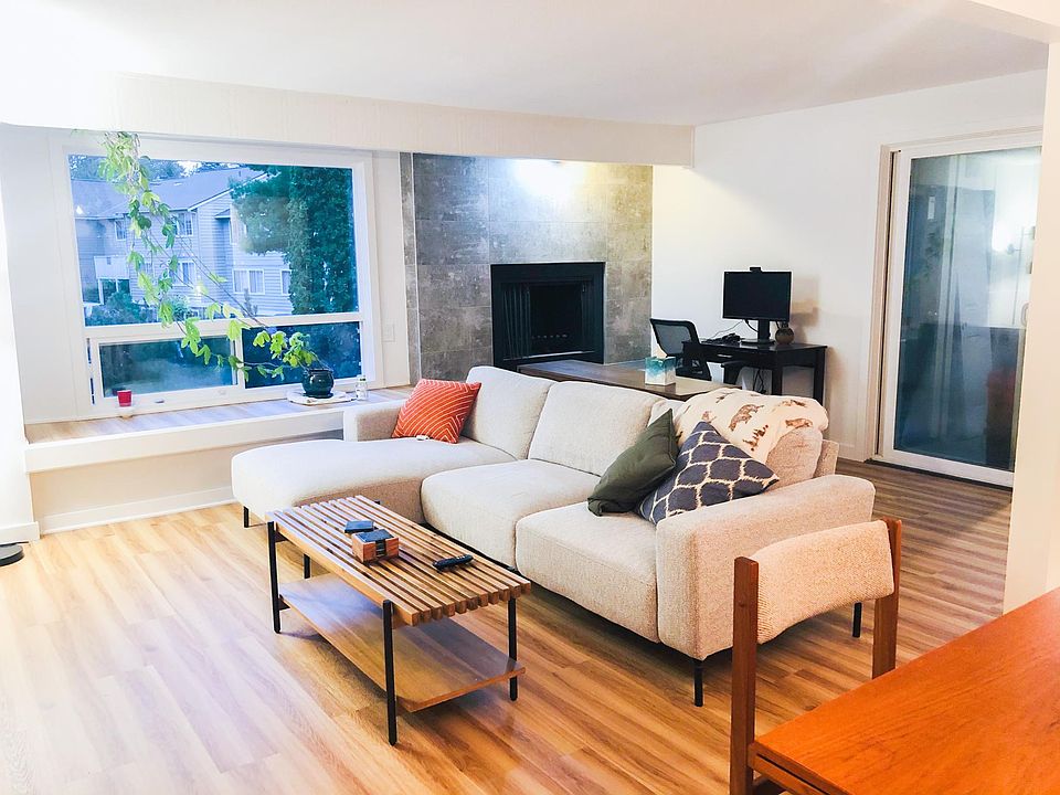 Living room looking from dining area.