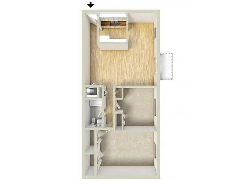 Floor plan Two Bedroom