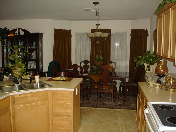 Mid kitchen to dining area