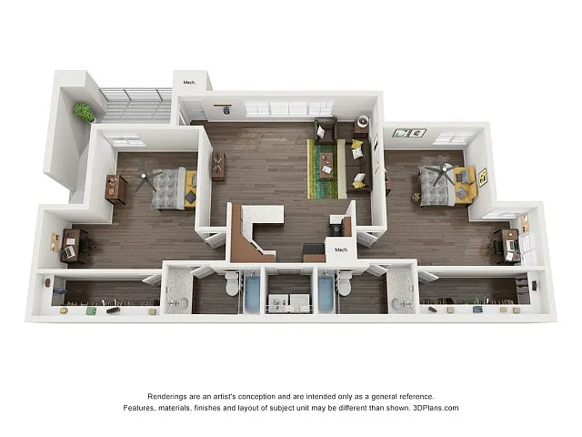 Floor plan B5 Floor Plan (Deluxe)