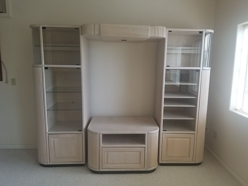 Entertainment center in main living area