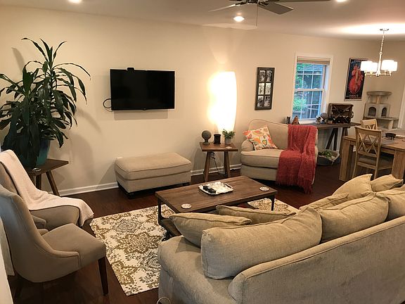 Living Room w/ mounts for TV