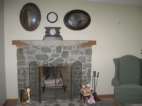 living room fireplace
