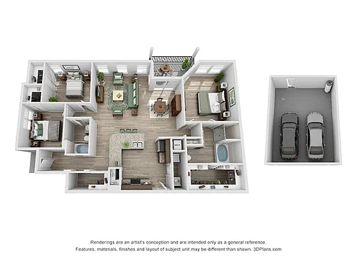 Floor plan C1 - Nagano