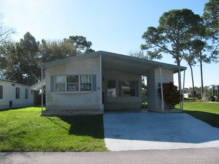 Front, facing north
