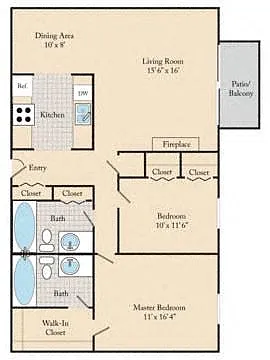 Floor plan Elizabeth