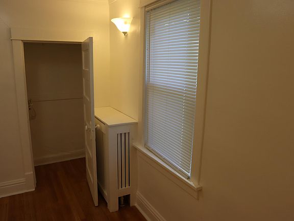 Bedroom #2 with closet space.