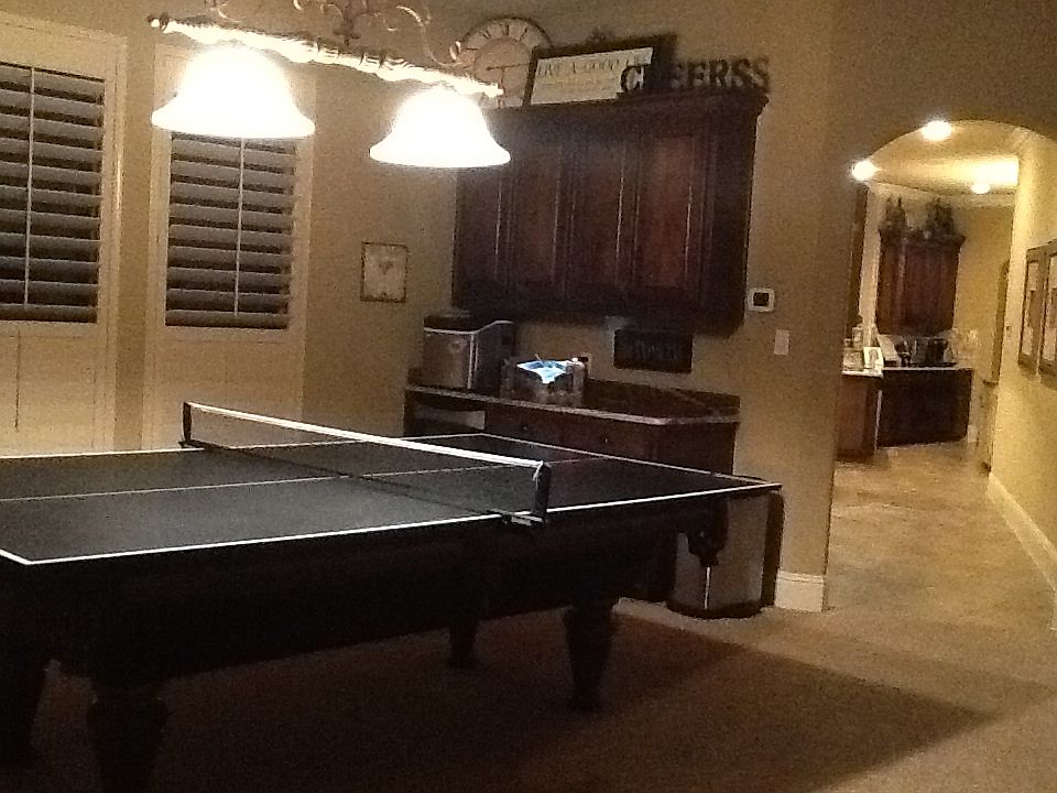 Game Room w/ bar and fridge