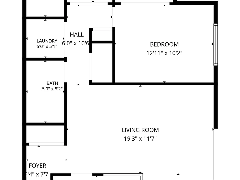 Room sizes are approximate