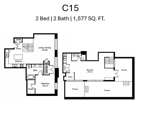 Floor plan C15