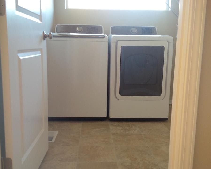 upstairs laundry