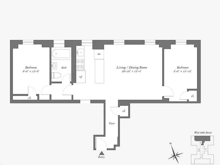308 W 30th St #8B — Photo 2