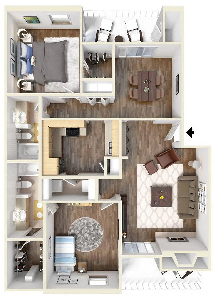 Floor plan Lantana