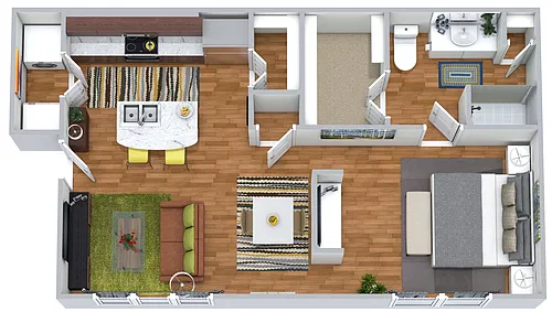 Floor plan The Bluebonnet