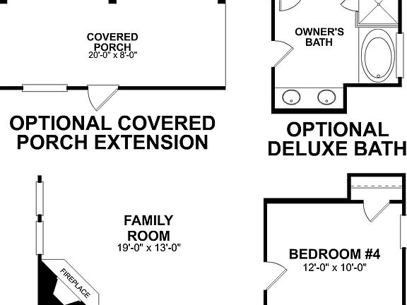 Hamilton II First Floor Options
