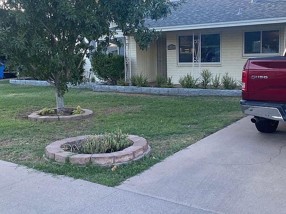 View of front entrance to the house.