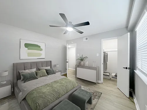 Floor plan B1 - Renovated