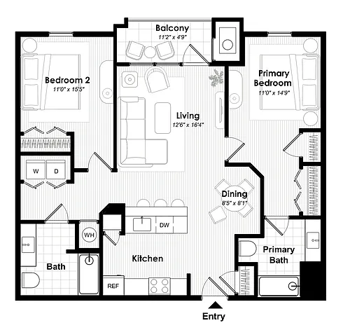 Floor plan B01
