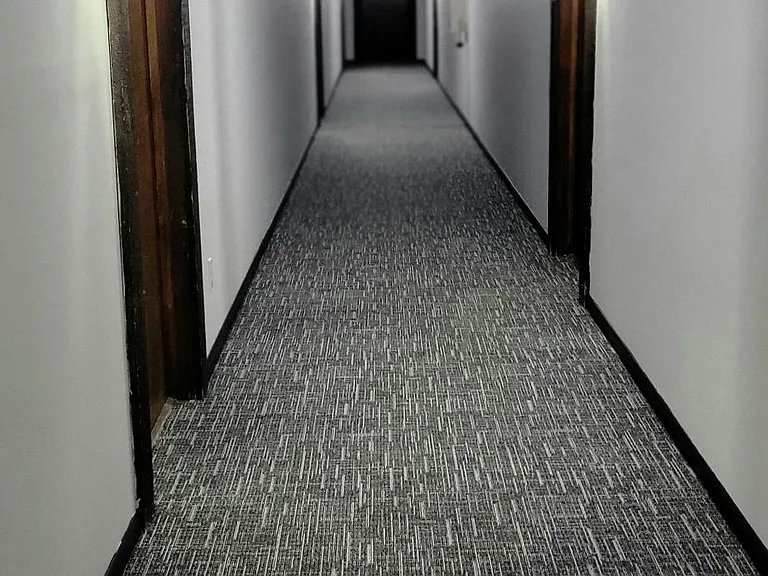 Hallway to individual units