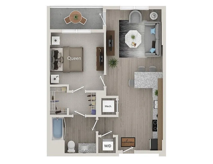Floor plan A1