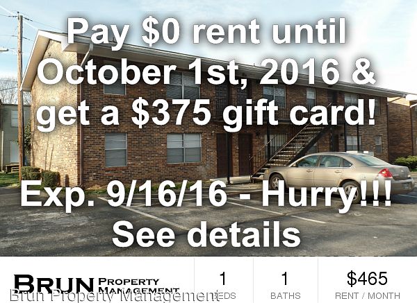 1st image of 609 E Inskip Dr APT 5