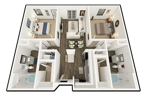 Floor plan B1