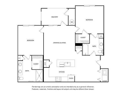 Floor plan B1H