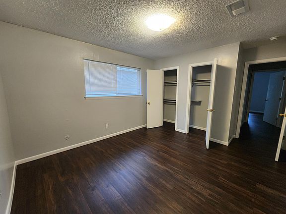 1st bed room with walk in closet