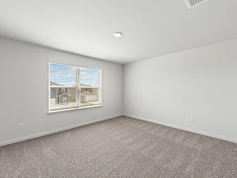 The secondary bedrooms are a perfect space for children's bedrooms or guest rooms.
